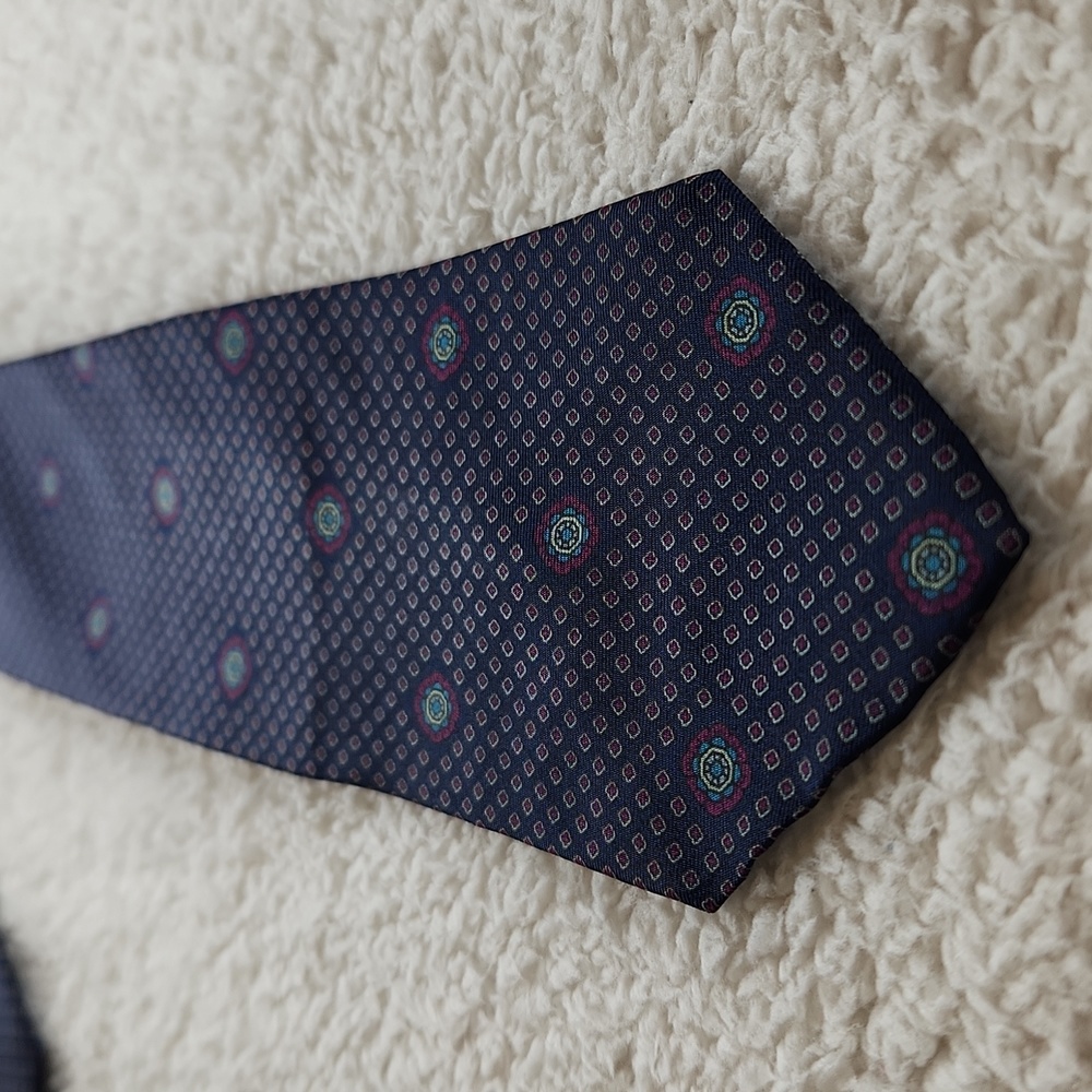 Smith- Forester classic vintage tie blue and red